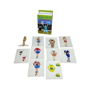 Paper Doll Collectibles‎ Cheerleader Paper Doll Stand Up & 6 Outfits